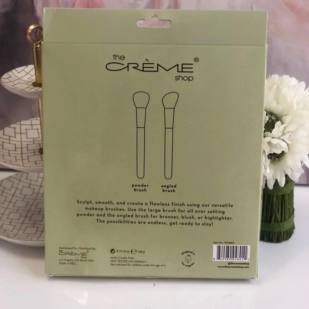 New! The Creme Shop makeup brush set!